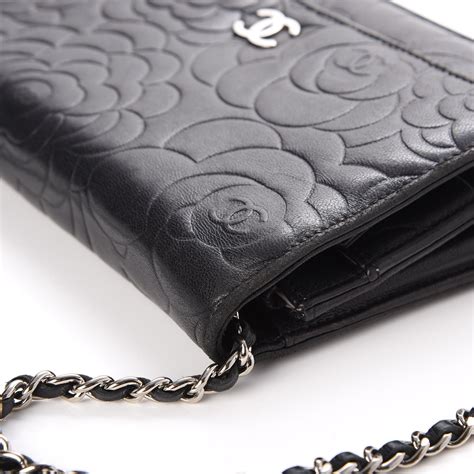 chanel camellia woc|chanel camellia wallet on chain.